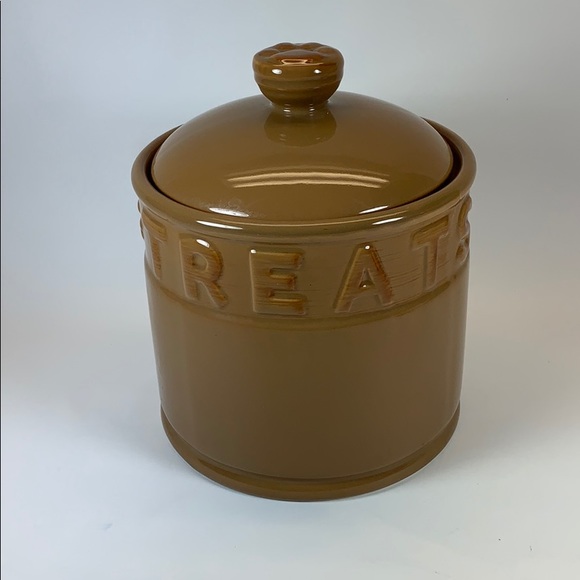 Other - Dog pet jar treats paw print canister🐶host pick